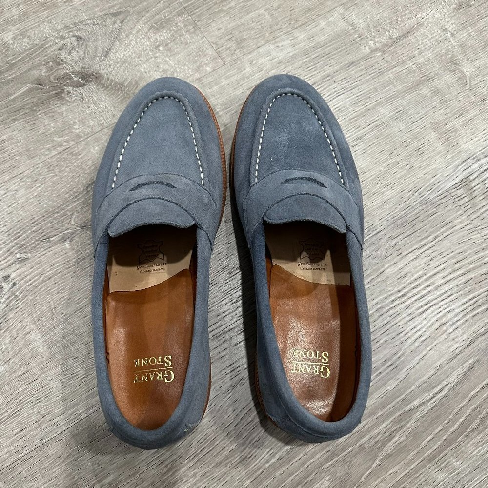 Grant Stone Traveler Penny Loafers